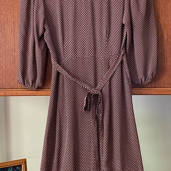 Lisa D soft 100% silk peasant dress - Picture 3 of 16